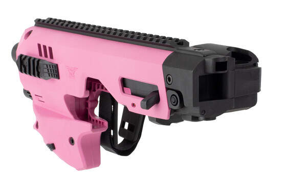 Micro Conversion Kit in Pink fits Glock 26/27 from Command Arms Gen 2 with folding arm brace